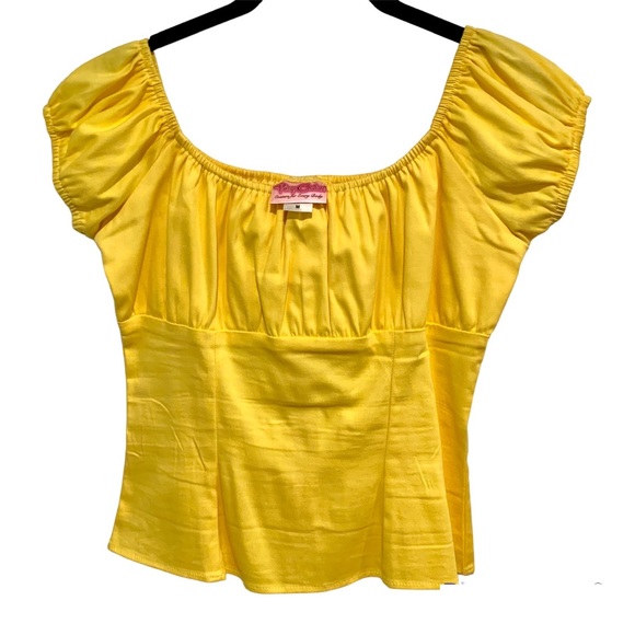 Retro Swing Full Pleated Skirt Asian Floral Pink Blue Med NWT - Picture 13 of 14